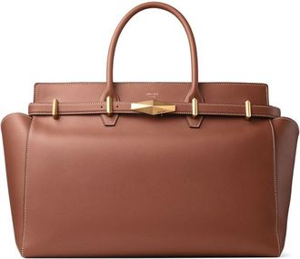 Jimmy Choo London Borsa tote Diamond media - Marrone