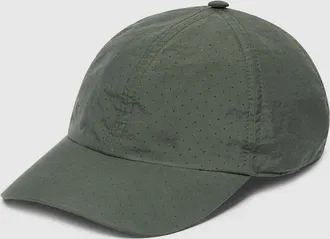 Gucci Cotton Baseball Hat With Print, Size XXL, Green, Nylon