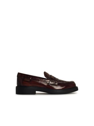 Tod's Brown Leather Loafers