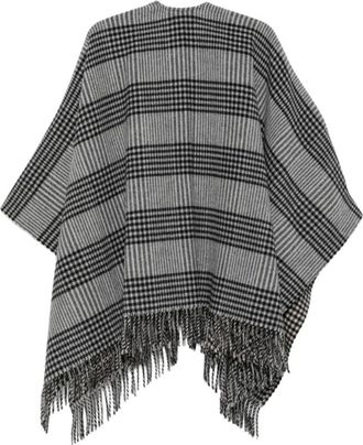 Woolrich Capa de Lana a Cuadros - Accessories - Mujer - Multicolor - ONE SIZE