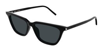 Saint Laurent SL 889 SULPICE THIN 001 Womens Sunglasses Black Size 53 - Free RX Lenses - Free RX Lenses