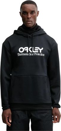 Oakley Rider Long 2.0 Hoodie - Heren - Sportshirts - Zwart - S - Katoen - Fitness