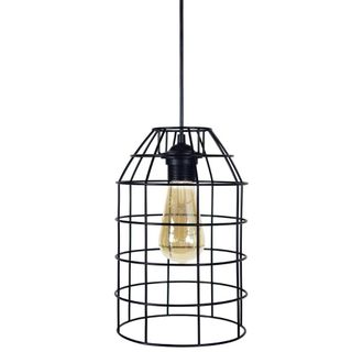 Tosel L&aacute;mpara 18cm alambre negro