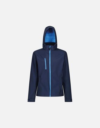 Regatta Mens Regatta Mens Venturer Hooded Soft Shell Jacket - Navy - Size: 44/Regular