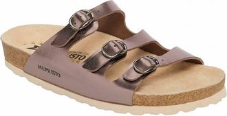 Mephisto Womens Nolene Slide Sandal In Bronze Star