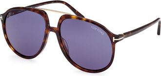 Tom Ford FT1079 ARCHIE 52V Mens Sunglasses Tortoiseshell Size 58