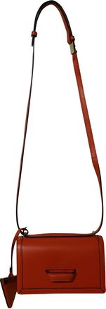 Loewe Loewe Kleine Barcelona Schoudertas in Oranje Leer