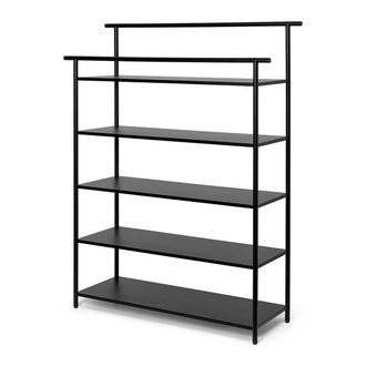 Ferm Living Dora Standregal, H 105.8 x 82 cm, schwarz