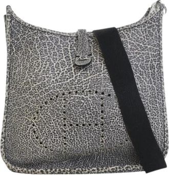 Herm&egrave;s Pre-owned Evelyne I Shoulder Bag - Dames - Vintage Schoudertas - Grijs - ONE Size - Vintage