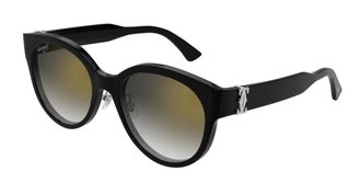 Cartier Grey Cat Eye Ladies Sunglasses CT0510SJ 001 55