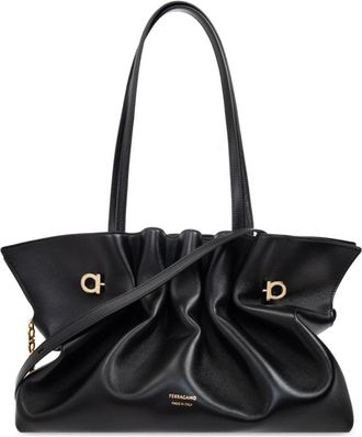 Ferragamo Bolso de hombro mediano Pierc - Bags - Mujer - Negro - ONE SIZE
