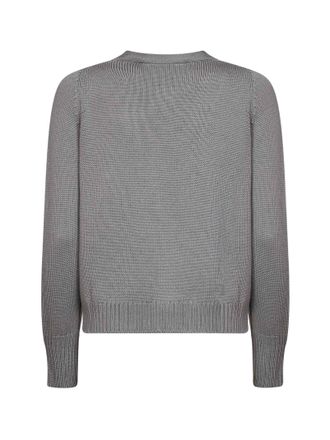 Blanca Vita Virgin Wool Cardigan - Green