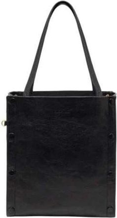 CLARIS VIROT Joseph Tote Bag - Dames - Shoppers - Zwart - ONE Size - Leer - Tassen