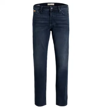 Jack & Jones Mens Chris Jeans In Rigid Dark Blue