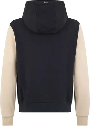 Herno Mens Blue Cotton Sweatshirt Clothing