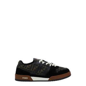 Fendi Match Trainers - male - Fendi - Sneakers - Brown - 5 UK - Shoes