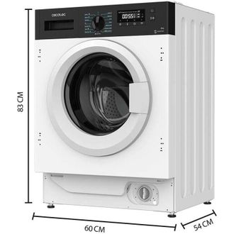 Cecotec Cecotec - Lavadora Integrable Lavadora Bolero Dresscode 840 Bi Inverter A