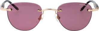 Montblanc Round Sunglasses Mb0412 S 002