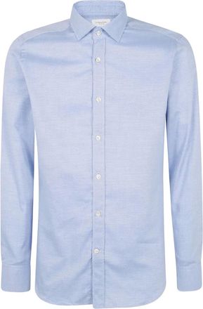 Tintoria Mattei Camicia con colletto button-down - Blu