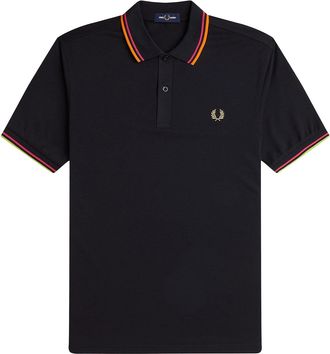 Fred Perry On Court Twin Tipped Recycled Polyester Polo