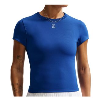 Nike (WMNS) Nike Court Advantage Dri-FIT T-Shirt Old Royal White HQ2994-417