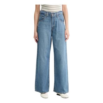 Levi's Jeans, Dames, Blauw, W31 L31, Katoen, Cinch Baggy