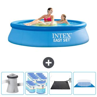 Intex Piscina Easy Set Redonda - 244x61 Cm - 7-piezas Scb91