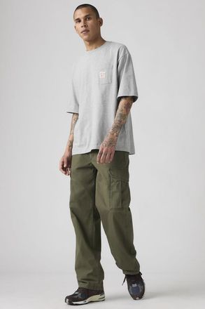 Levi's Pantalones XX Cargo Baggy - Hombre - 28X32 - Verde / Forest Night Canvas