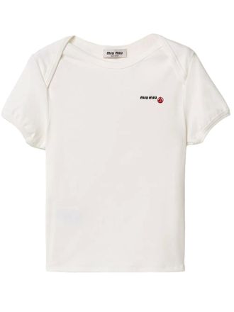 Women's Miu Miu T-Shirts - up to −33% | Stylight