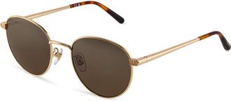 Furla SFUB19 349X Mens Sunglasses Gold Size 52