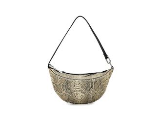 AllSaints Luna Micro Snake Bag Shoulder Womens Handbags Desert White