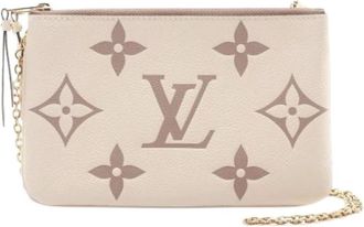 Louis Vuitton Pre-owned Mini Bags, female, Beige, Size: ONE SIZE Pre-owned Canvas Mini Bag