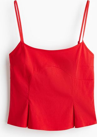 H&M Trägertop - Red