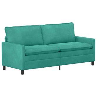 vidaXL Sof&aacute; Tuquesa 196 X 81 X 87,5 Cm Terciopelo Vidaxl