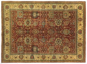 Exquisite Rugs Fine Serapi Hand Knotted New Zealand Wool Area Rug