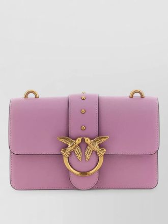 Pinko love one bird motif chain shoulder bag