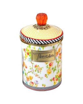 Tiramisu Floral Garden Medium Decorative Kitchen Canister