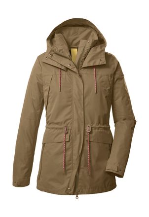 G.I.G.A. DX by killtec Funktionsjacke GS 167 WMN JCKT, Damen, Gr. 46, braun, Oberstoff: 100% Polyester, Futter: 100% Polyester, G.I.G.A. DX BY KILLTEC, Jacken Funktionsjacke