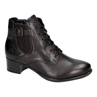 Remonte Veterenkelboot - Dames - Schoenen - Zwart - Maat: 39 EU Zijde