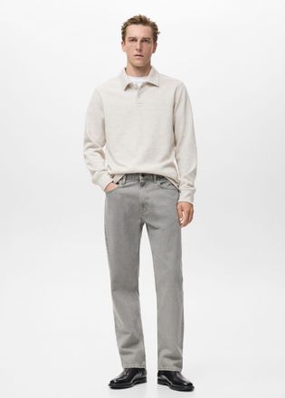 Mango Felpa polo regular-fit grezzo - Uomo - XXL - MANGO MAN