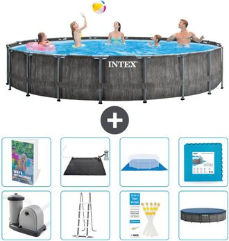 Intex Piscina Prism Frame Redonda - 549x122 Cm - 9-piezas S621