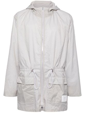 Thom Browne Parka met capuchon - Grijs