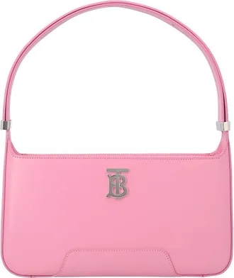 Burberry Calfskin Shoulder Bag With Logo, Never Carried (Authentic Pre-Loved)