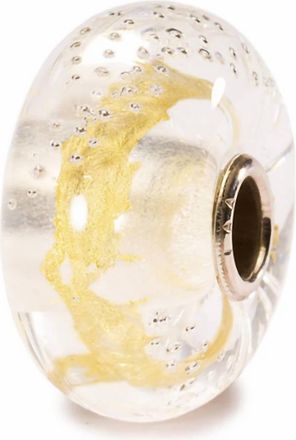 Trollbeads Womens Trace Glass Bead Charm In Silver