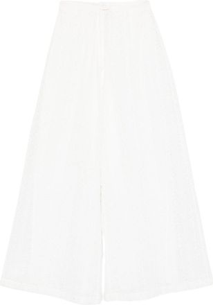 Forte_Forte bestickte Baumwollhose