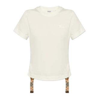 Burberry Dames, Tops, Wit, Maat: S Katoen