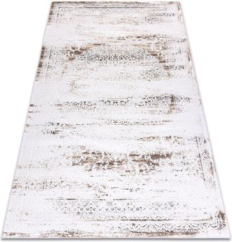 RugsX Rugsx - Carpet acrylic valencia 9986 ornament, frame, vintage ivory beige 120x180 cm