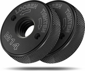 OEM &Eacute;crou &Agrave; D&eacute;gagement Rapide - M14 - Pour Meuleuses DAngle - 2 Pi&egrave;ces