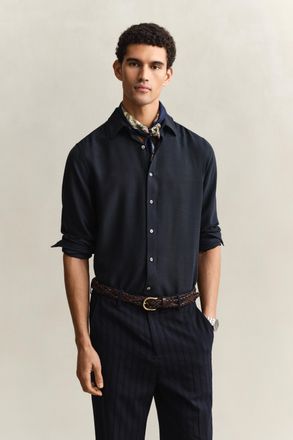 GANT Men Lyocell Shirt (XXXL) EVENING BLUE