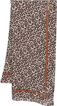 Guess Co Foulard leopardato - Marrone